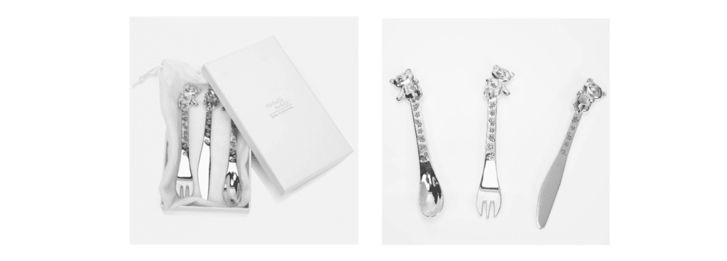 Twinkle Twinkle Silver-Plated 3PC Cutlery Set